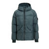 Stone Island gewatteerde winterjas petrol