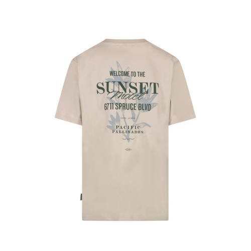Cars T-shirt COLYN met backprint zachtblauw Jongens Katoen Ronde hals Backprint 116