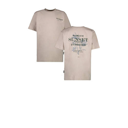 Cars T-shirt COLYN met backprint zachtblauw Jongens Katoen Ronde hals Backprint 116
