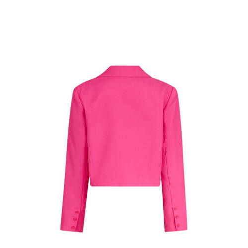 Shoeby blazer roze Meisjes Polyester Reverskraag Effen 134 140