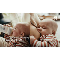 thumbnail: Philips AVENT Natuurlijke Zuigreflex Snelheid 3, 1+ maanden, 2 stuks SCY963/02 Flesspenen