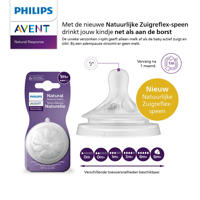 thumbnail: Philips AVENT Natuurlijke Zuigreflex Snelheid 2, 0+ maanden, 2 stuks SCY962/02 Flesspenen