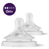 Philips AVENT Natuurlijke Zuigreflex Snelheid 2, 0+ maanden, 2 stuks SCY962/02 Flesspenen