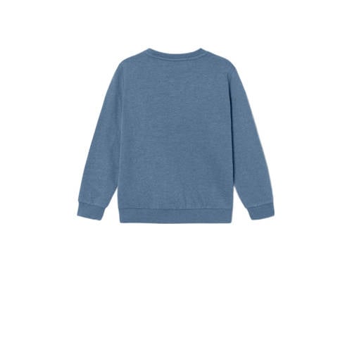 name it KIDS sweater NKMVIMO helderblauw Effen 122 128