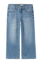 thumbnail: NAME IT KIDS wide leg jeans NKFROSE medium blue denim