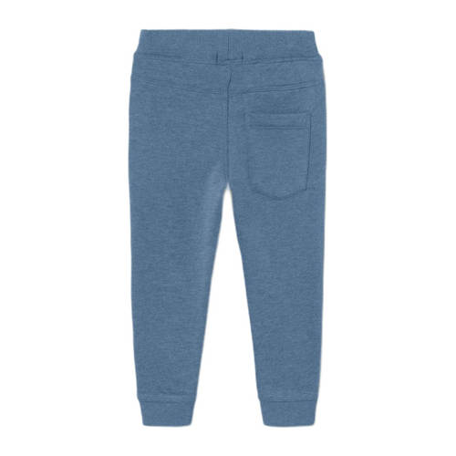 name it MINI slim fit joggingbroek NMMVIMO helderblauw Jongens Sweat Effen 92