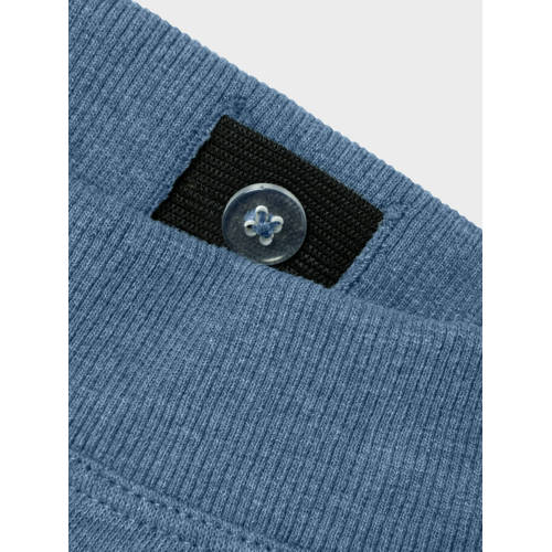 name it MINI slim fit joggingbroek NMMVIMO helderblauw Jongens Sweat Effen 92
