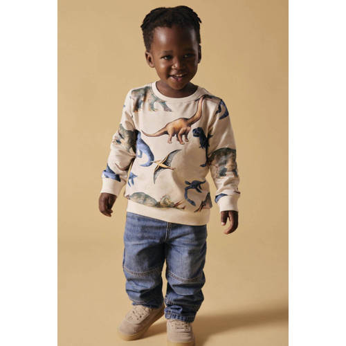 name it MINI straight fit jeans NMMRYAN dark blue denim Blauw Jog denim 104