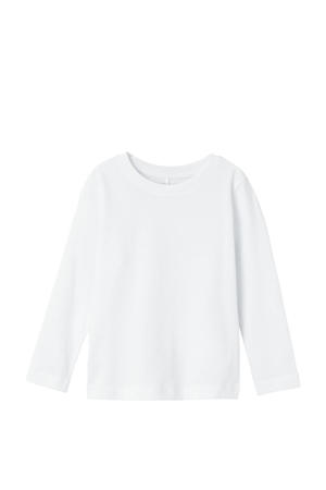 longsleeve NMMVOBBO wit