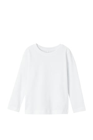 longsleeve NMMVOBBO wit