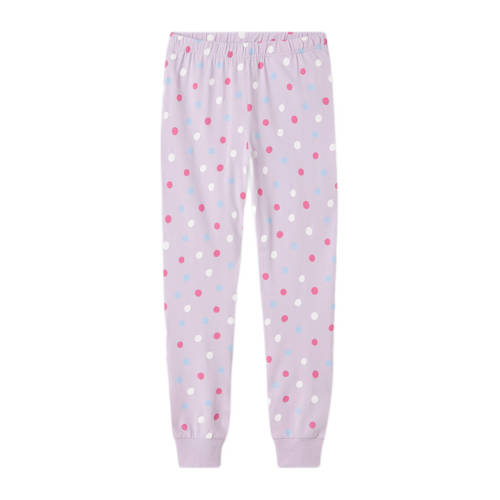 name it KIDS pyjama NKFNIGHTSET MAGICAL lila Paars Meisjes Stretchkatoen Ronde hals 158 164