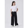 NAME IT KIDS wide leg jeans NKFROSE dark grey denim