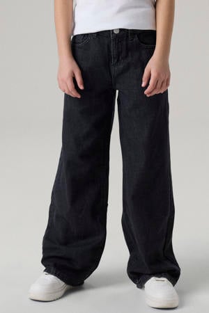 wide leg jeans NKFROSE dark grey denim