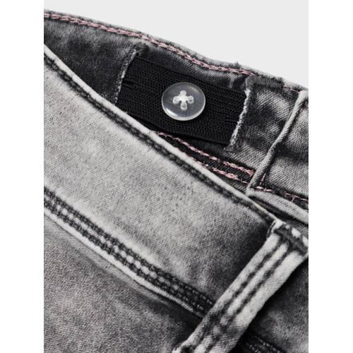 name it MINI skinny jeans NMFPOLLY light grey denim Grijs Meisjes Stretchdenim 98