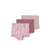 NAME IT MINI hipster NMFTIGHTS FLOWER - s/mauve (set van 3 paar)