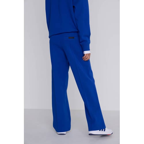 Coolcat unisex wide leg joggingbroek Misha met Plooi Grijs Jongens/Meisjes Katoen