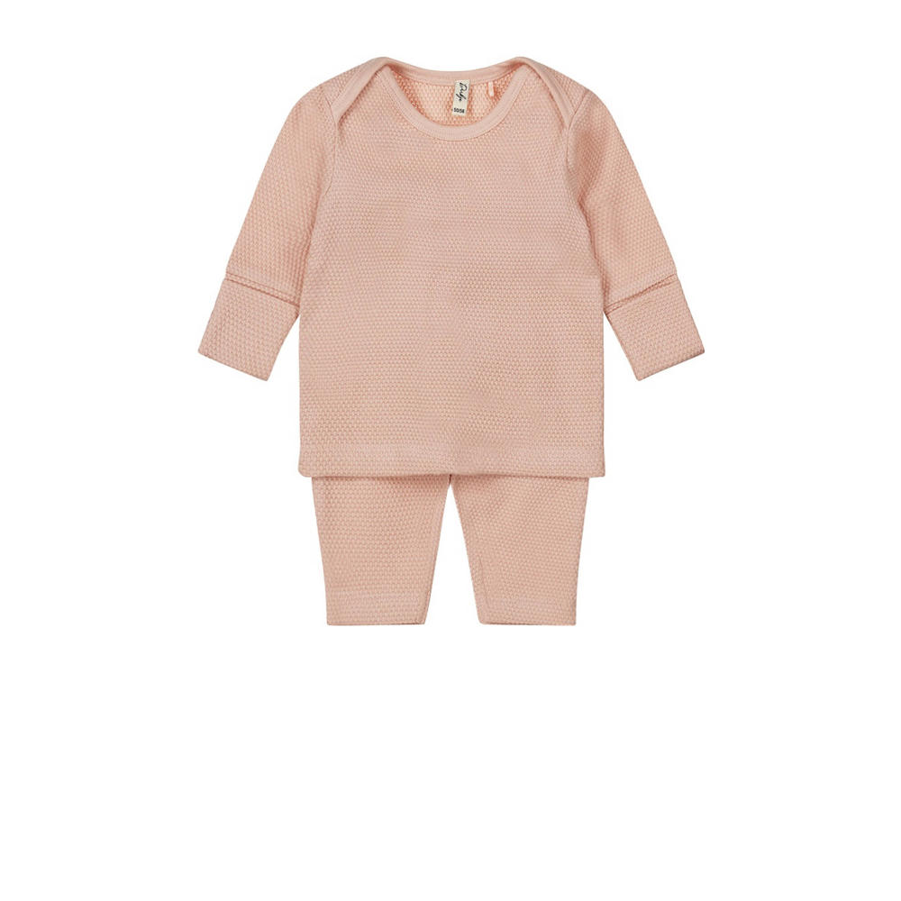 Dirkje broek + longsleeve roze