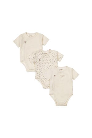 romper - offwhite (set van 3)