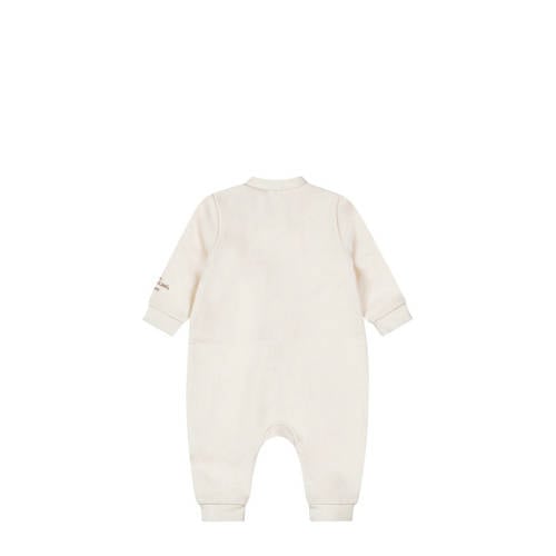 Dirkje baby boxpak wit Jongens Meisjes Sweat Ronde hals Effen 44