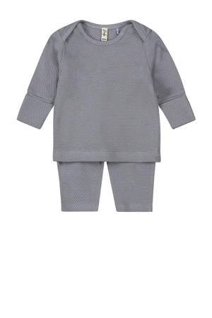 broek + longsleeve blauw