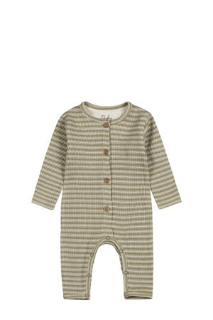 baby gestreept boxpak groen