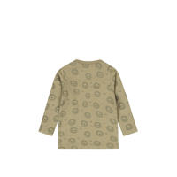 thumbnail: Dirkje baby longsleeve met all over print groen