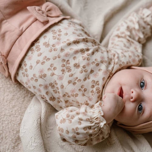 Dirkje baby broek roze Meisjes Stretchkatoen Effen 74