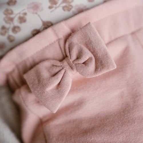 Dirkje baby broek roze Meisjes Stretchkatoen Effen 74