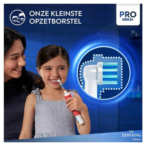Oral-B Pro Kids The Lion King elektrische tandenborstel - met reisetui