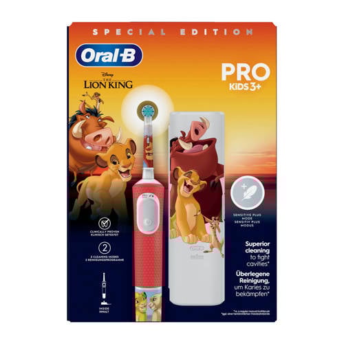 Oral-B Pro Kids The Lion King elektrische tandenborstel - met reisetui