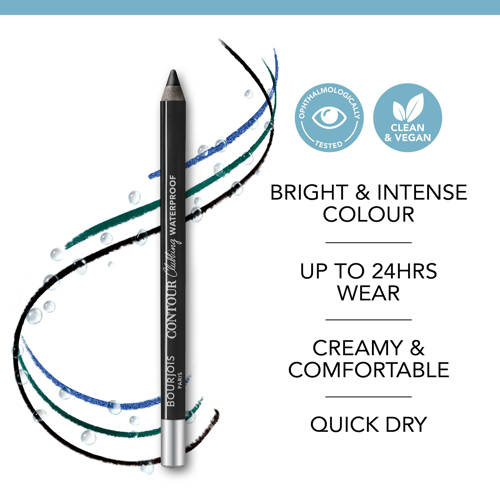 Bourjois Contour Clubbing Waterproof oogpotlood Green comes true 70 Groen