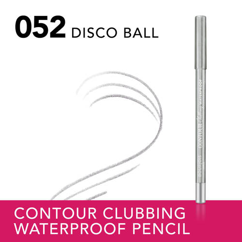 Bourjois Contour Clubbing Waterproof oogpotlood Disco ball 52 Grijs