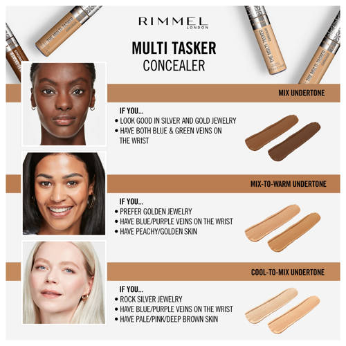 Rimmel London Multi-Tasker concealer Honey 070 | Concealer van
