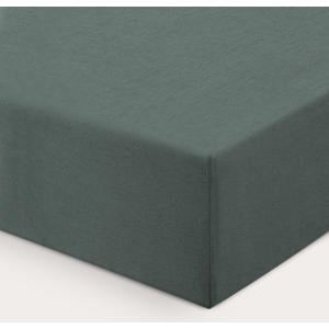 katoenen baby hoeslaken ledikant (120x60 cm) - donkergroen
