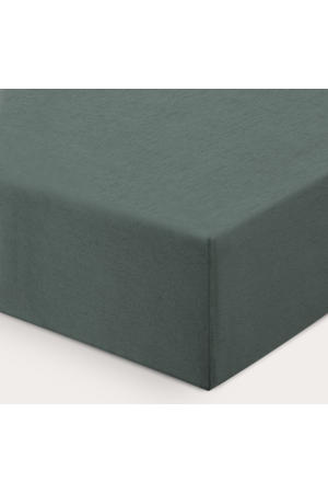 wieg hoeslaken jersey (40x80) - donkergroen
