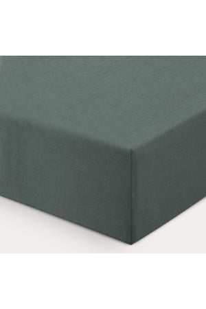 wieg hoeslaken jersey (40x80) - donkergroen