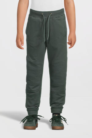 regular fit joggingbroek donkergroen