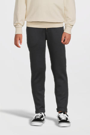 regular fit broek donkerblauw