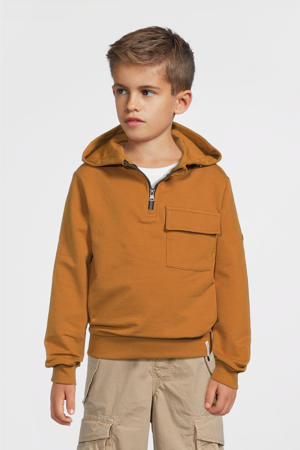hoodie donkeroranje