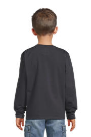 thumbnail: Koko Noko gestreepte gebreide longsleeve donkerblauw