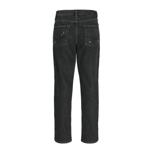 jack & jones JUNIOR relaxed jeans JJICHRIS JJORIGINAL black denim Zwart 158