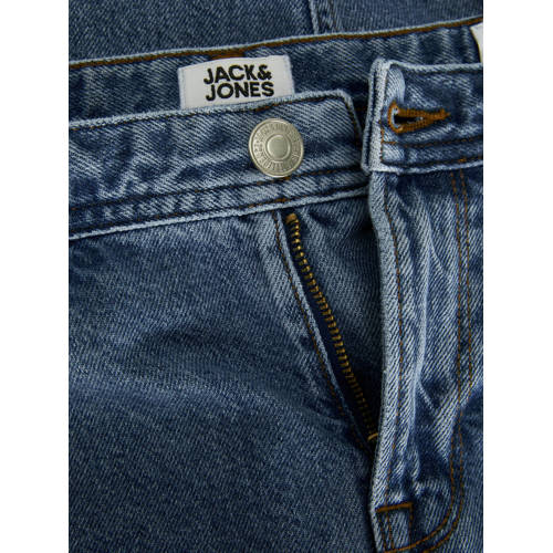 jack & jones JUNIOR relaxed jeans JJICHRIS JJORIGINAL blue denim Blauw 128