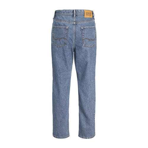jack & jones JUNIOR relaxed jeans JJICHRIS JJORIGINAL blue denim Blauw 170