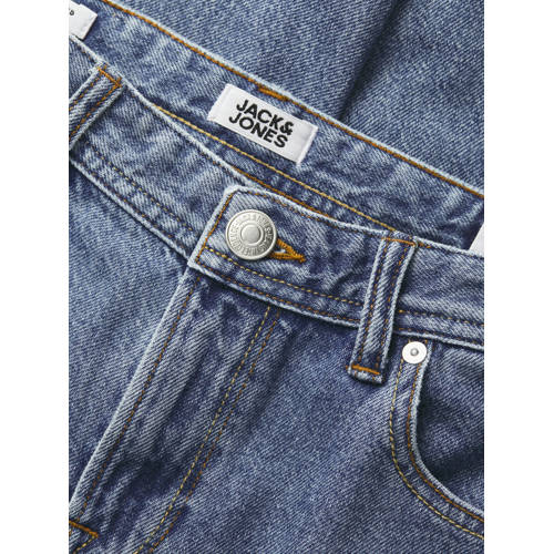 jack & jones JUNIOR relaxed jeans JJICHRIS JJORIGINAL blue denim Blauw 170