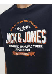thumbnail: JACK & JONES JUNIOR T-shirt JJELOGO met logo donkerblauw