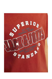 thumbnail: JACK & JONES JUNIOR T-shirt JJELOGO met logo warmrood