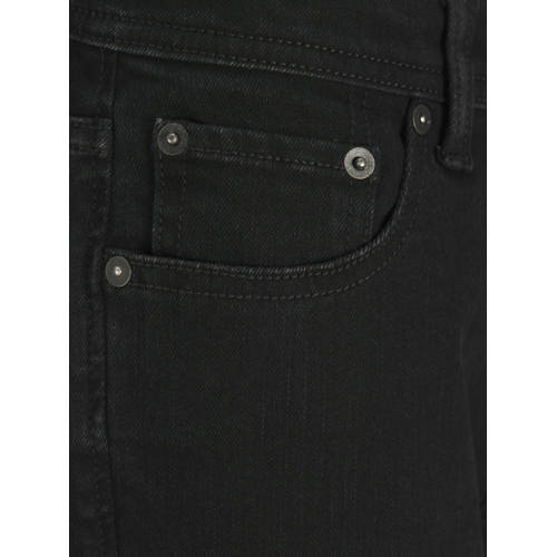 jack & jones JUNIOR regular fit jeans JJICLARK JJORIGINAL black denim Zwart Jongens Stretchdenim 152