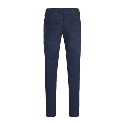 jack & jones JUNIOR slim fit jeans JJIGLENN JJORIGINAL blue denim Blauw Jongens Stretchdenim 170