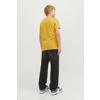 JACK & JONES JUNIOR T-shirt JJELOGO met logo honinggeel