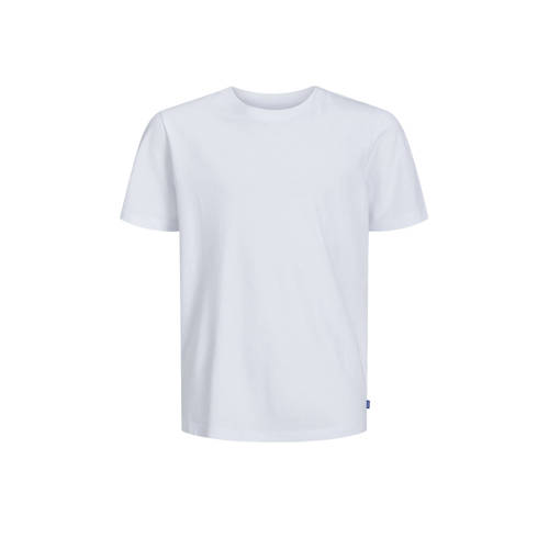 jack & jones JUNIOR T-shirt set van 3 wit Jongens Katoen Ronde hals Effen 176